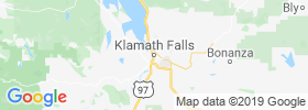 Klamath Falls map